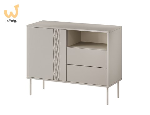 Komoda 1D2S TRESSE 100x40x75 kaszmir mat Komoda 1D2S TRESSE 100x40x75 kaszmir mat