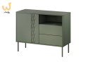 Komoda 1D2S TRESSE 100x40x75 zieleń mat