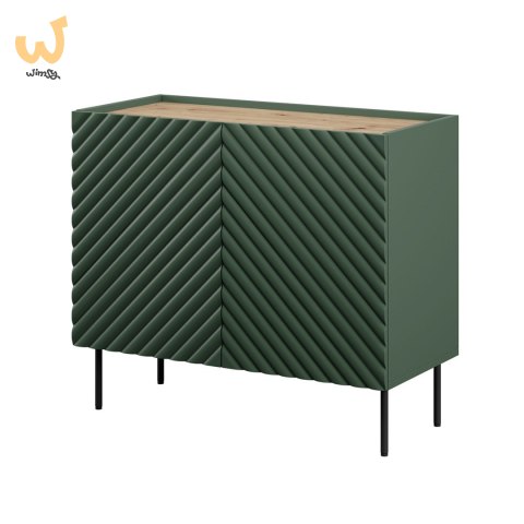 Komoda 2D ONDA 98x45xH85 zieleń Komoda 2D ONDA 98x45xH85 zieleń