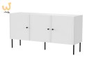 Komoda 3D PALAZZO BIS 151x40x75 biały mat