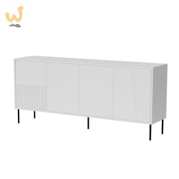 Komoda 4D ABI 200x45x88 biały mat