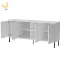 Komoda 4D ABI 200x45x88 biały mat