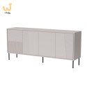 Komoda 4D ABI 200x45x88 kaszmir mat
