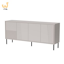 Komoda 4D ABI 200x45x88 kaszmir mat