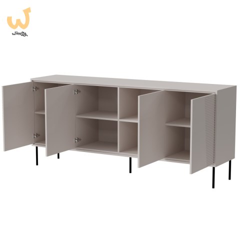 Komoda 4D ABI 200x45x88 kaszmir mat Komoda 4D ABI 200x45x88 kaszmir mat