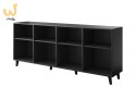Komoda BARI 200x42x82 czarny mat
