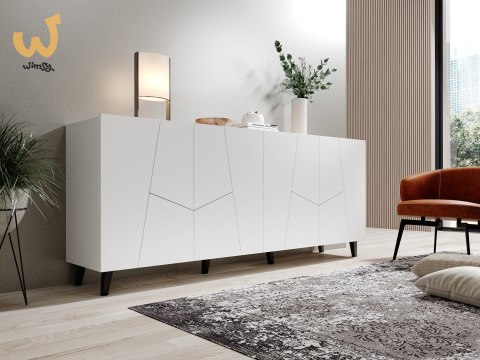 Komoda ETNA 200x42x82 biały mat Komoda ETNA 200x42x82 biały mat