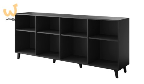 Komoda ETNA 200x42x82 czarny mat Komoda ETNA 200x42x82 czarny mat