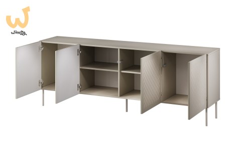 Komoda SIENA 200x40x75 kaszmir mat Komoda SIENA 200x40x75 kaszmir mat
