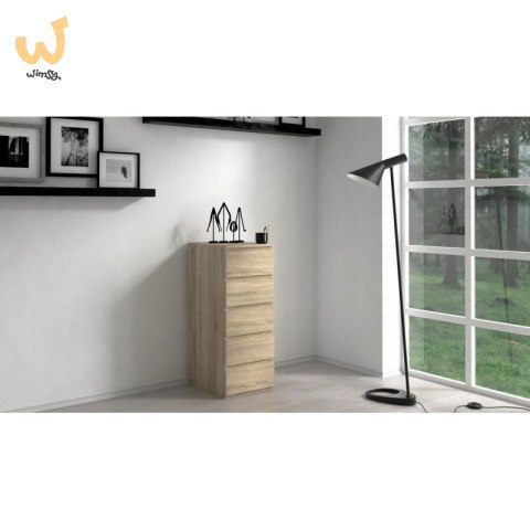 W5 KOMODA 5 SZUFLAD SONOMA W5 KOMODA 5 SZUFLAD SONOMA