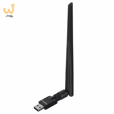 Karta sieciowa Lanberg N300 NC-0300-WIE (USB 2.0, Złącze anteny WiFi) Karta sieciowa Lanberg N300 NC-0300-WIE (USB 2.0, Złącze anteny WiFi)