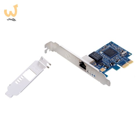 Karta sieciowa Lanberg PCE-1GB-001 (PCI-E; 1x 10/100/1000Mbps) Karta sieciowa Lanberg PCE-1GB-001 (PCI-E; 1x 10/100/1000Mbps)