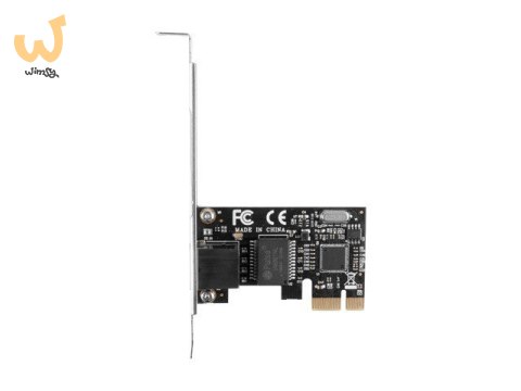 LANBERG KARTA SIECIOWA PCI-E 1X RJ45 1GB RTL8111C ŚLEDŹ LOW PROFILE PCE-1GB-201 LANBERG KARTA SIECIOWA PCI-E 1X RJ45 1GB RTL8111C ŚLEDŹ LOW PROFILE PCE-1GB-201