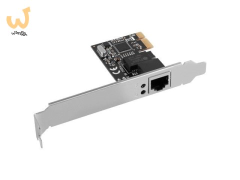 LANBERG KARTA SIECIOWA PCI-E 1X RJ45 1GB RTL8111C ŚLEDŹ LOW PROFILE PCE-1GB-201 LANBERG KARTA SIECIOWA PCI-E 1X RJ45 1GB RTL8111C ŚLEDŹ LOW PROFILE PCE-1GB-201