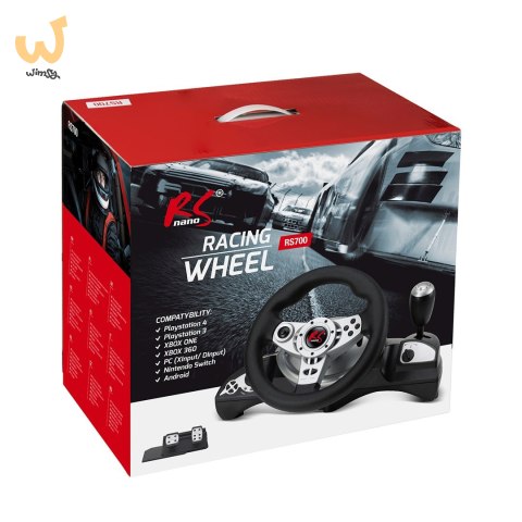 NANORS KIEROWNICA PS4/PS3/XBOX ONE/XBOX360/PC(X-INPUT/D-INPUT)/SWTICH/ANDROID 8IN RS700 NANORS KIEROWNICA PS4/PS3/XBOX ONE/XBOX360/PC(X-INPUT/D-INPUT)/SWTICH/ANDROID 8IN RS700