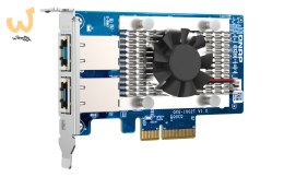 Qnap QXG-10G2T, 2x 10GbE, PCIe Gen3 x4, Low-profile