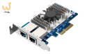 Qnap QXG-10G2T, 2x 10GbE, PCIe Gen3 x4, Low-profile