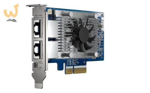 Qnap QXG-10G2T-X710, 2x 10GbE RJ-45, Intel X710, PCIe Gen3 x4 Qnap QXG-10G2T-X710, 2x 10GbE RJ-45, Intel X710, PCIe Gen3 x4