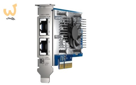 Qnap QXG-10G2T-X710, 2x 10GbE RJ-45, Intel X710, PCIe Gen3 x4 Qnap QXG-10G2T-X710, 2x 10GbE RJ-45, Intel X710, PCIe Gen3 x4