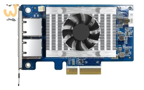 Qnap QXG-10G2T-X710, 2x 10GbE RJ-45, Intel X710, PCIe Gen3 x4 Qnap QXG-10G2T-X710, 2x 10GbE RJ-45, Intel X710, PCIe Gen3 x4