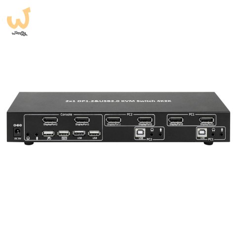 TECHLY PRZEŁĄCZNIK KVM DISPLAYPORT/USB 2X1 DUAL HE TECHLY PRZEŁĄCZNIK KVM DISPLAYPORT/USB 2X1 DUAL HE
