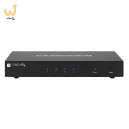 TECHLY PRZEŁĄCZNIK KVM DISPLAYPORT/USB 4X1 4K*30HZ