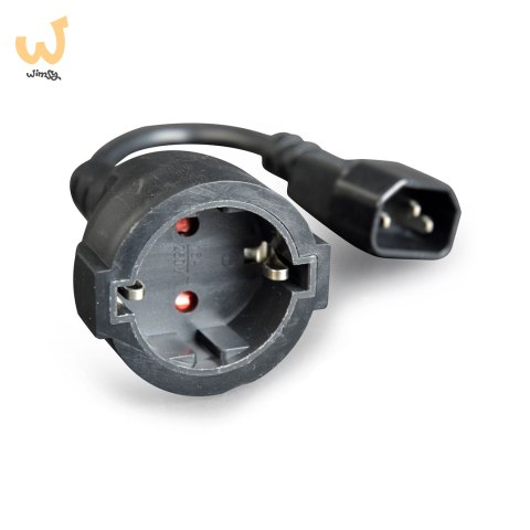 Adapter GEMBIRD PC-SFC14M-01 (C14 / IEC C14 / IEC 320 C14 M - Schuko, Shuko F; 0,15m; kolor czarny) Adapter GEMBIRD PC-SFC14M-01 (C14 / IEC C14 / IEC 320 C14 M - Schuko, Shuko F; 0,15m; kolor czarny)