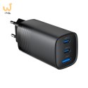 GEMBIRD SZYBKA ŁADOWARKA USB POWER DELIVERY USB TYPU C, 3X USB, 65 W, GAN CZARNA