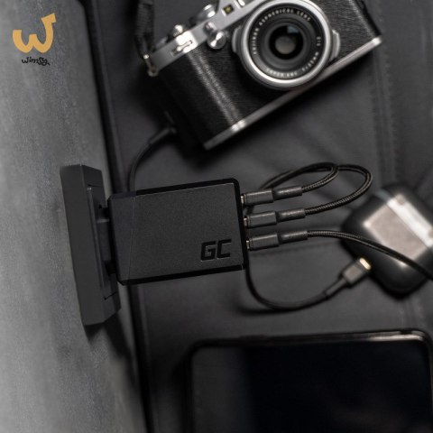 GREEN CELL ŁADOWARKA SIECIOWA CHARGE SOURCE 3 3XUSB 30W QC 3.0 GREEN CELL ŁADOWARKA SIECIOWA CHARGE SOURCE 3 3XUSB 30W QC 3.0