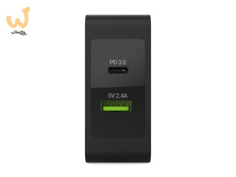 GREEN CELL ŁADOWARKA SIECIOWA USB-C 45W PD + USB GREEN CELL ŁADOWARKA SIECIOWA USB-C 45W PD + USB