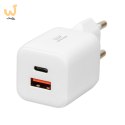 IBOX ŁADOWARKA UNIWERSALNA C-42 GAN PD33W USB A+C WHITE
