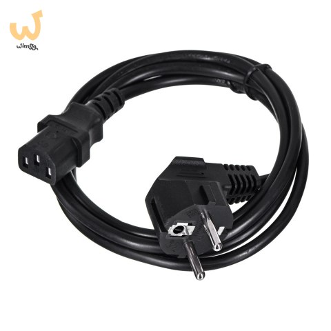 Kabel GEMBIRD PC-186 (C13 / IEC C13 / IEC 320 C13 - Schuko ; 1,8m; kolor czarny) Kabel GEMBIRD PC-186 (C13 / IEC C13 / IEC 320 C13 - Schuko ; 1,8m; kolor czarny)