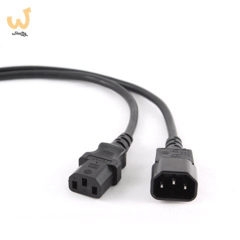 Kabel GEMBIRD PC-189 (C13 / IEC C13 / IEC 320 C13 - C14 ; 1,8m; kolor czarny) Kabel GEMBIRD PC-189 (C13 / IEC C13 / IEC 320 C13 - C14 ; 1,8m; kolor czarny)