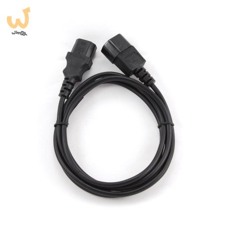 Kabel GEMBIRD PC-189 (C13 / IEC C13 / IEC 320 C13 - C14 ; 1,8m; kolor czarny) Kabel GEMBIRD PC-189 (C13 / IEC C13 / IEC 320 C13 - C14 ; 1,8m; kolor czarny)