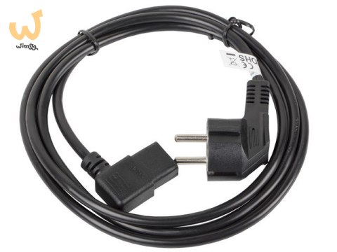 Kabel Lanberg CA-C13C-12CC-0018-BK (C13 / IEC C13 / IEC 320 C13 F - Schuko M; 1,8m; kolor czarny) Kabel Lanberg CA-C13C-12CC-0018-BK (C13 / IEC C13 / IEC 320 C13 F - Schuko M; 1,8m; kolor czarny)