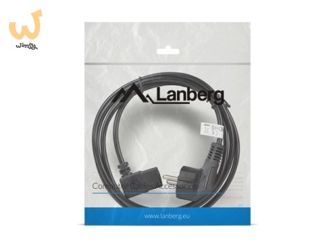 Kabel Lanberg CA-C13C-12CC-0018-BK (C13 / IEC C13 / IEC 320 C13 F - Schuko M; 1,8m; kolor czarny) Kabel Lanberg CA-C13C-12CC-0018-BK (C13 / IEC C13 / IEC 320 C13 F - Schuko M; 1,8m; kolor czarny)