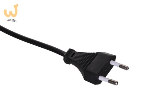 Kabel SAVIO CL-100 (2-Pin F - Euro M; 1,8m; kolor czarny) Kabel SAVIO CL-100 (2-Pin F - Euro M; 1,8m; kolor czarny)