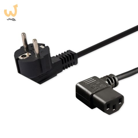 Kabel SAVIO CL-116 (C13 / IEC C13 / IEC 320 C13 M - Schuko M; 1,8m; kolor czarny) Kabel SAVIO CL-116 (C13 / IEC C13 / IEC 320 C13 M - Schuko M; 1,8m; kolor czarny)