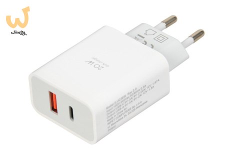 ŁADOWARKA SIECIOWA I-BOX C-36 PD20W USB-C + USB-A ŁADOWARKA SIECIOWA I-BOX C-36 PD20W USB-C + USB-A