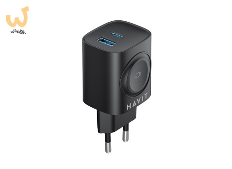 Ładowarka Havit USB-C+USB-A UC132 EU