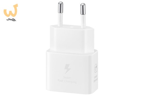 Ładowarka Samsung Power Adapter 25W USB-C Fast Charge (bez kabla) White Ładowarka Samsung Power Adapter 25W USB-C Fast Charge (bez kabla) White