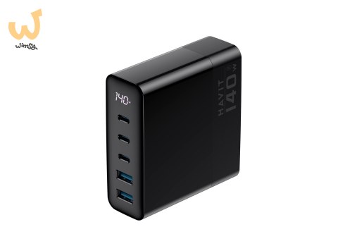 Ładowarka podróżna Havit 140W UCLE004 EU Ładowarka podróżna Havit 140W UCLE004 EU