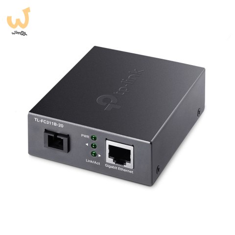 Media Converter TP-LINK TL-FC311B-20 Gigabitowy media konwerter WDM , Zwiększenie zasięgu transmisji światłowodowej do 20 km Media Converter TP-LINK TL-FC311B-20 Gigabitowy media konwerter WDM , Zwiększenie zasięgu transmisji światłowodowej do 20 km