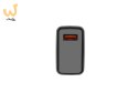 NATEC ŁADOWARKA SIECIOWA RIBERA USB-A 18W CZARNA NUC-2058