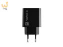 NATEC ŁADOWARKA SIECIOWA RIBERA USB-A + USB-C 20W POWER DELIVERY CZARNA NUC-2062