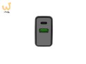NATEC ŁADOWARKA SIECIOWA RIBERA USB-A + USB-C 20W POWER DELIVERY CZARNA NUC-2062