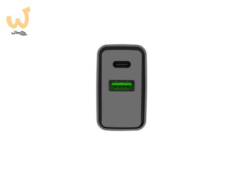 NATEC ŁADOWARKA SIECIOWA RIBERA USB-A + USB-C 20W POWER DELIVERY CZARNA NUC-2062 NATEC ŁADOWARKA SIECIOWA RIBERA USB-A + USB-C 20W POWER DELIVERY CZARNA NUC-2062