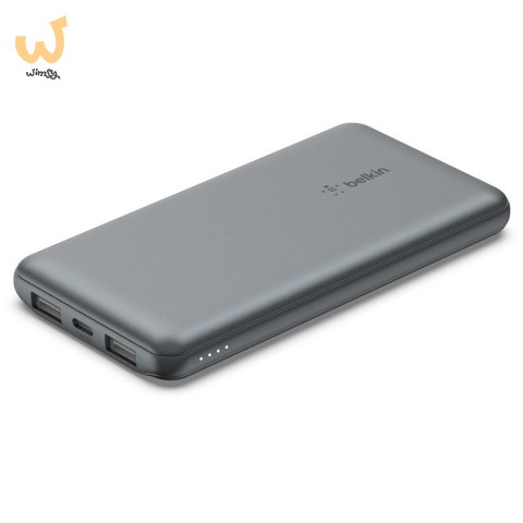 Powerbank Belkin BoostCharge Power Bank 10K 2xUSB-A + 1xUSB-C 10000mAh 15W Grey Powerbank Belkin BoostCharge Power Bank 10K 2xUSB-A + 1xUSB-C 10000mAh 15W Grey