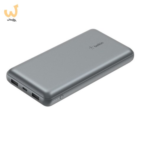 Powerbank Belkin BoostCharge Power Bank 20K 2xUSB-A + 1xUSB-C 20000mAh 15W Grey Powerbank Belkin BoostCharge Power Bank 20K 2xUSB-A + 1xUSB-C 20000mAh 15W Grey