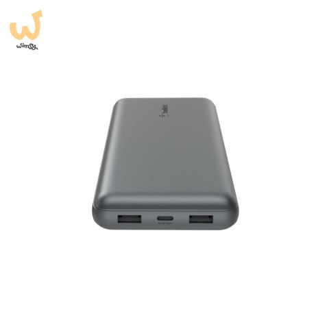 Powerbank Belkin BoostCharge Power Bank 20K 2xUSB-A + 1xUSB-C 20000mAh 15W Grey Powerbank Belkin BoostCharge Power Bank 20K 2xUSB-A + 1xUSB-C 20000mAh 15W Grey